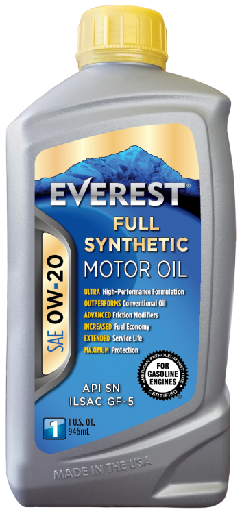 Everest Масло моторное 0W-20 (SN GF-5 A5/B5) (full synt,) (1л)